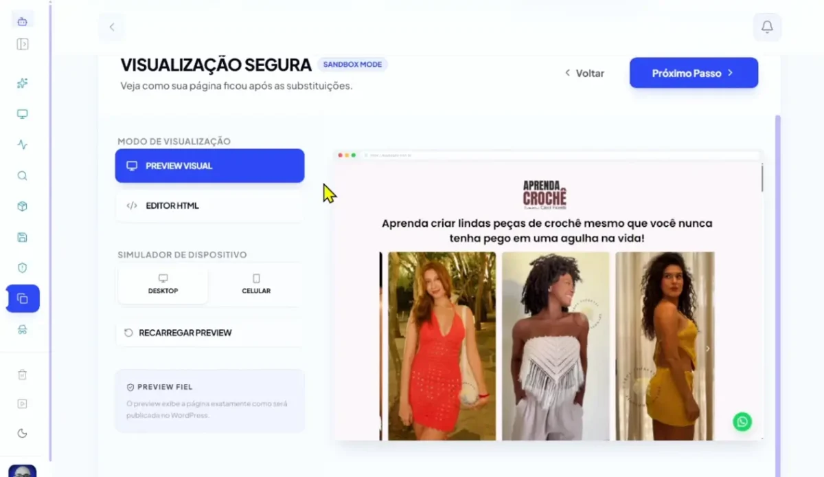 clonar página kiwify