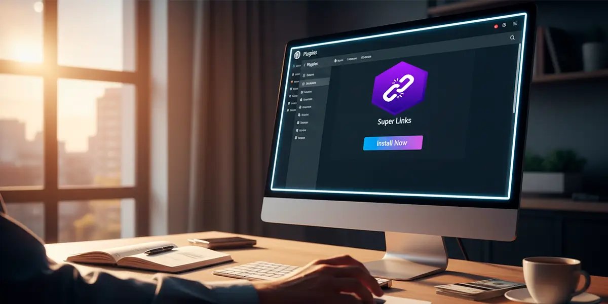 instalar super links no wordpress