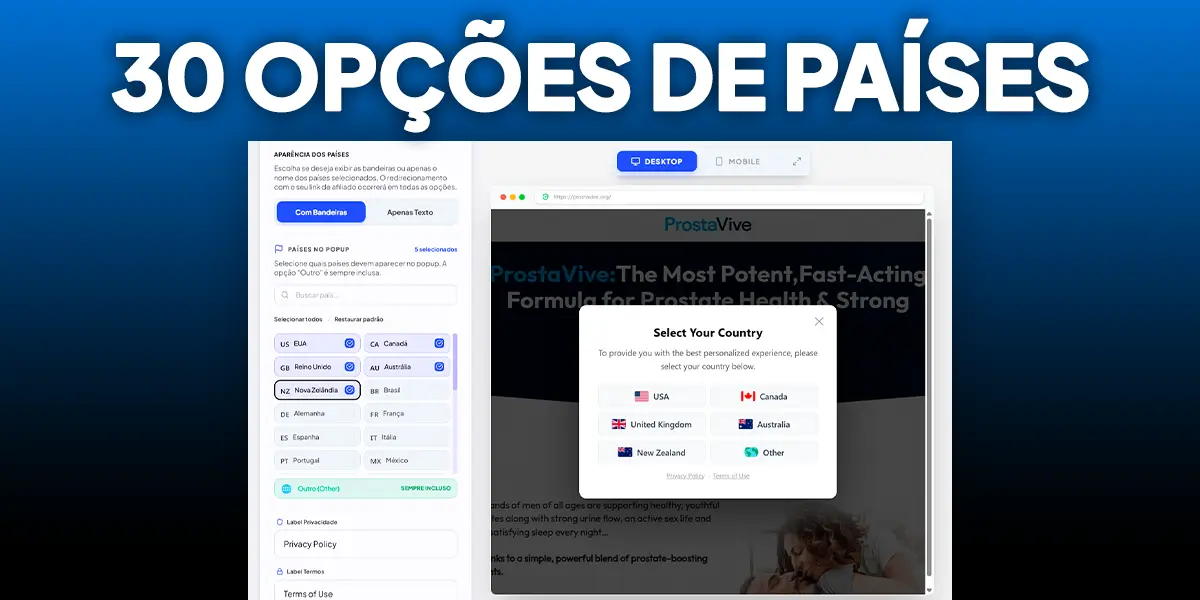 modelos de presell de país