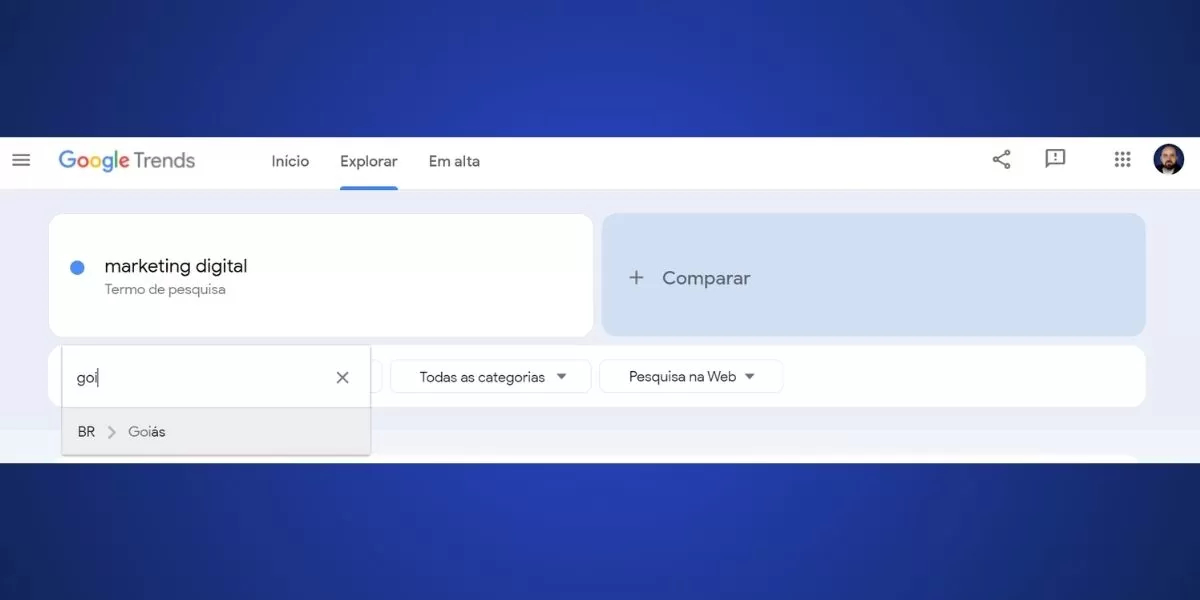 google trends por localização