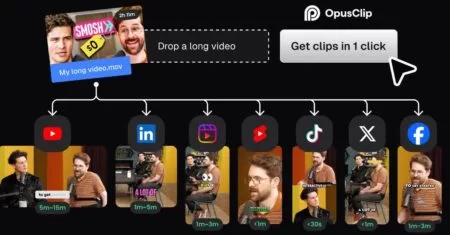 Opus Clip: Transforme vídeos em Reels e Shorts com facilidade